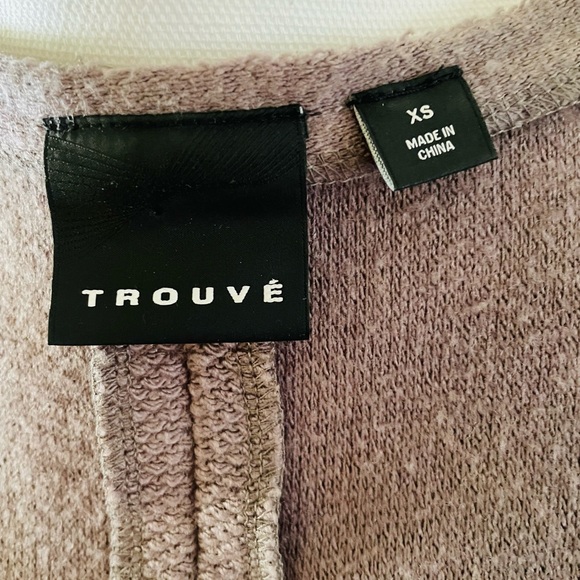 Trouve open sweater jacket with chain details XS - Picture 6 of 7